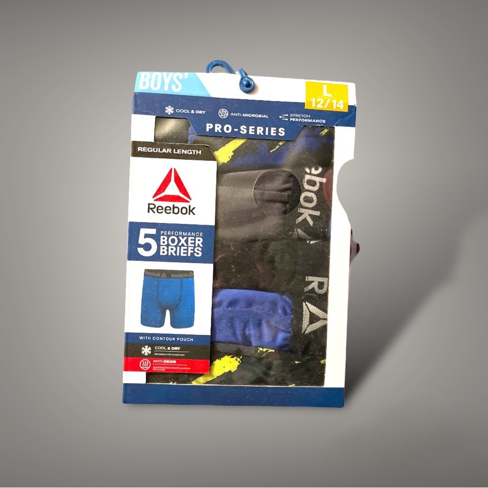 18-20 Pair of Hanes/Reebok Boys Underwear